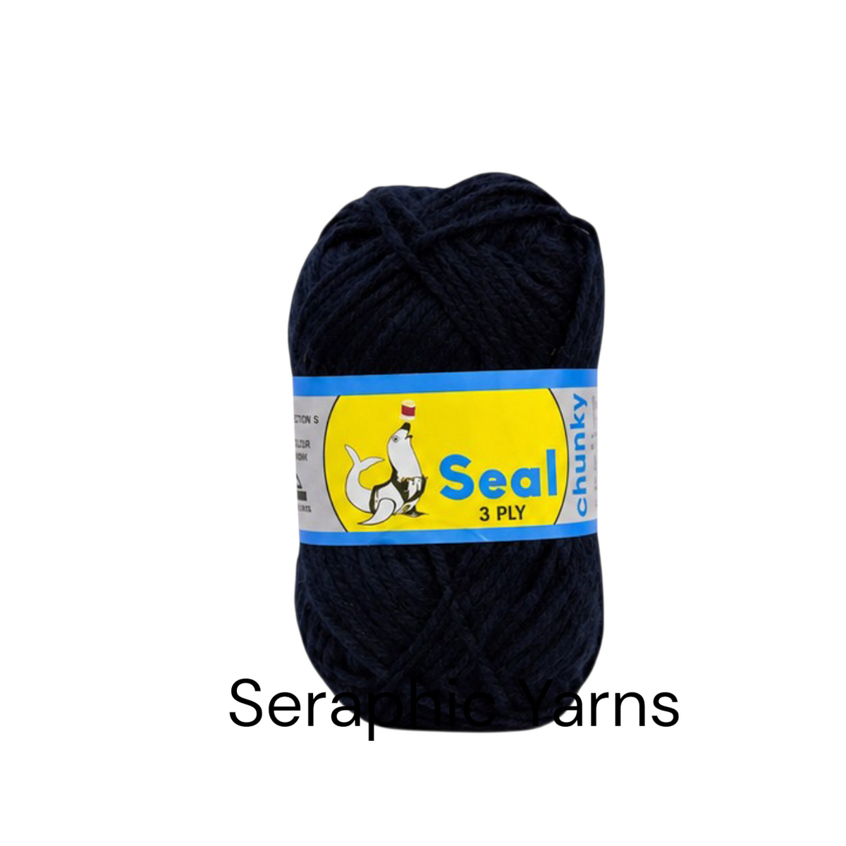 Seal Chunky 3Ply Acrylic Yarn 100g per ball (1PC)