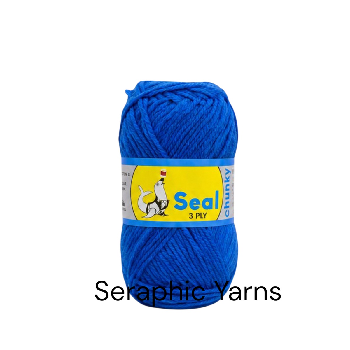 Seal Chunky 3Ply Acrylic Yarn 100g per ball (1PC)