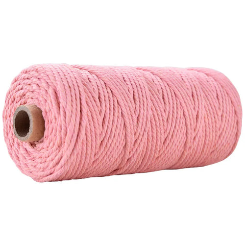 1 Roll 3mm Macramé Cotton Cord 100m – Natural Craft Rope for Macrame, DIY & Coastal Crafts in Kenya