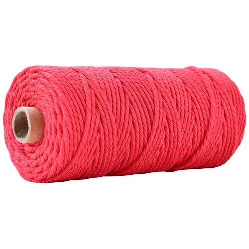 1 Roll 5mm Macramé Cotton Cord 100m – Natural Craft Rope for Macrame, DIY & Coastal Crafts in Kenya
