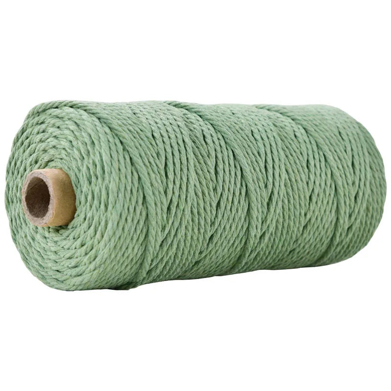 1 Roll 5mm Macramé Cotton Cord 100m – Natural Craft Rope for Macrame, DIY & Coastal Crafts in Kenya
