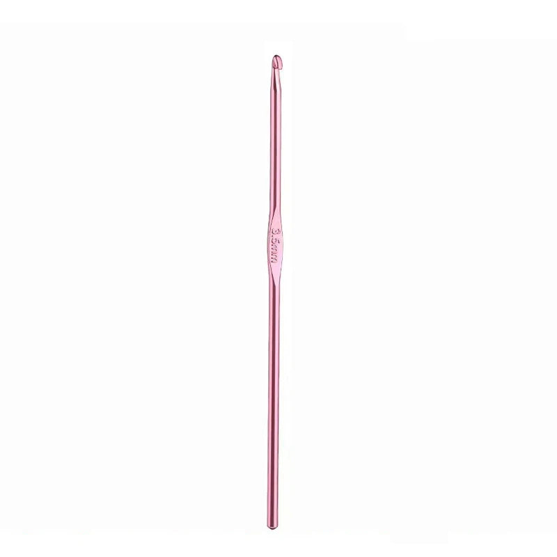 Metallic Crochet Hooks 2mm–10mm  Random Color