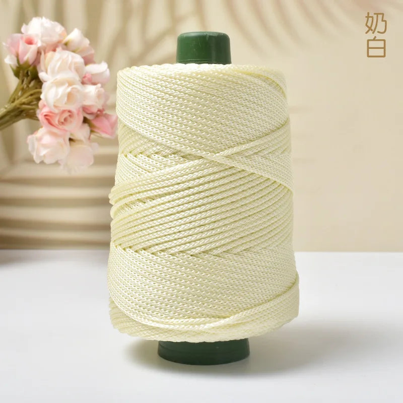 Polyester Yarn 500g for Crochet Bags, Totes & Accessories – Strong Bag-Making Yarn for Crochet Projects in Kenya