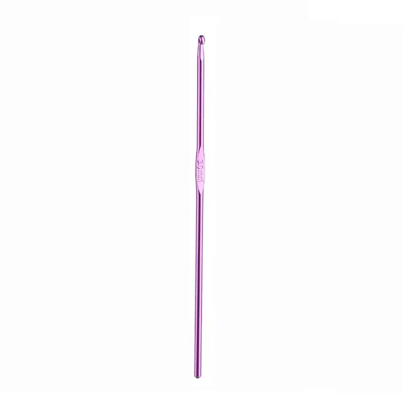 Metallic Crochet Hooks 2mm–10mm  Random Color