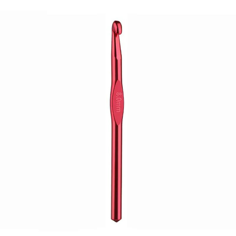 Metallic Crochet Hooks 2mm–10mm  Random Color