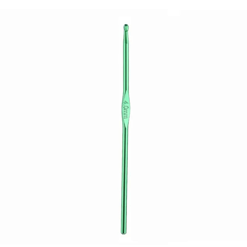 Metallic Crochet Hooks 2mm–10mm  Random Color