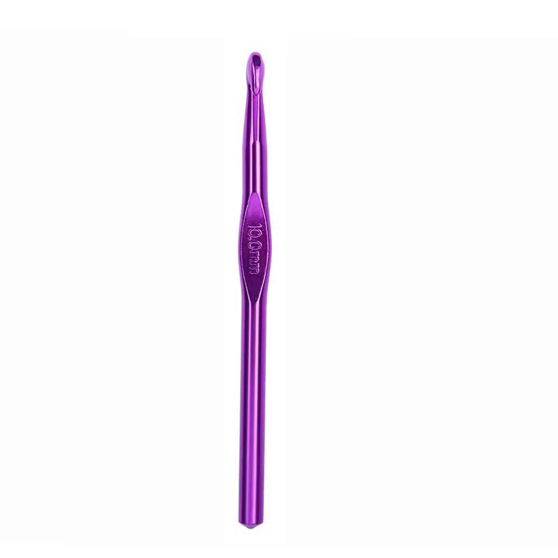 Metallic Crochet Hooks 2mm–10mm  Random Color