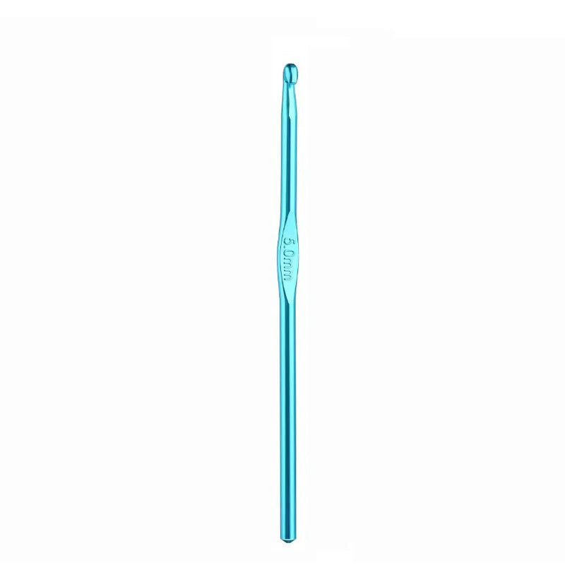 Metallic Crochet Hooks 2mm–10mm  Random Color