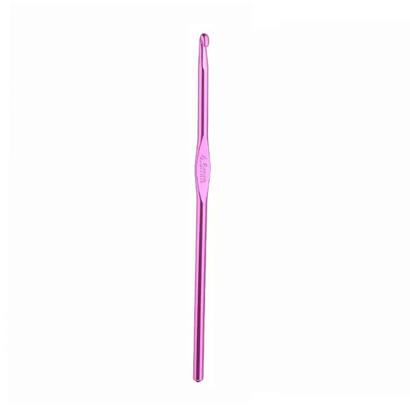 Metallic Crochet Hooks 2mm–10mm  Random Color