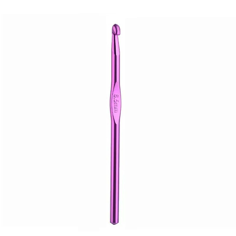 Metallic Crochet Hooks 2mm–10mm  Random Color