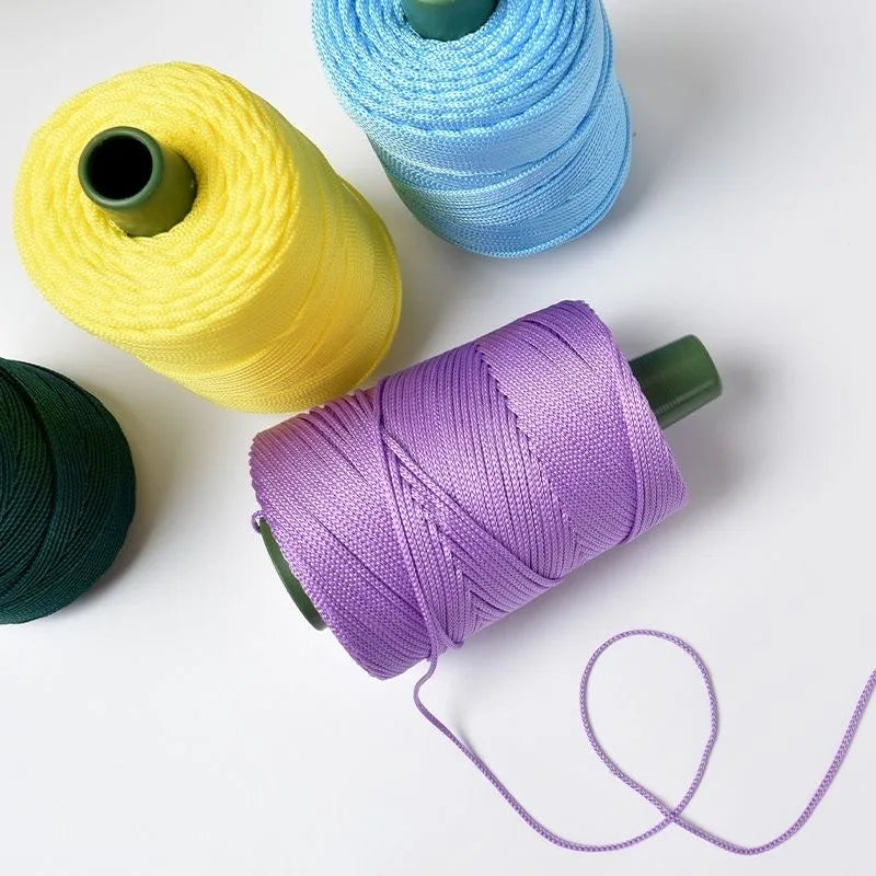 Polyester Yarn 500g for Crochet Bags, Totes & Accessories – Strong Bag-Making Yarn for Crochet Projects in Kenya