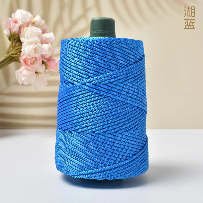 Polyester Yarn 500g for Crochet Bags, Totes & Accessories – Strong Bag-Making Yarn for Crochet Projects in Kenya