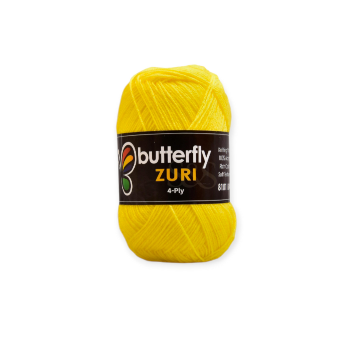 Butterfly Zuri 4ply Thin Acrylic Yarn 50g per ball (1 Pack(10PCS))
