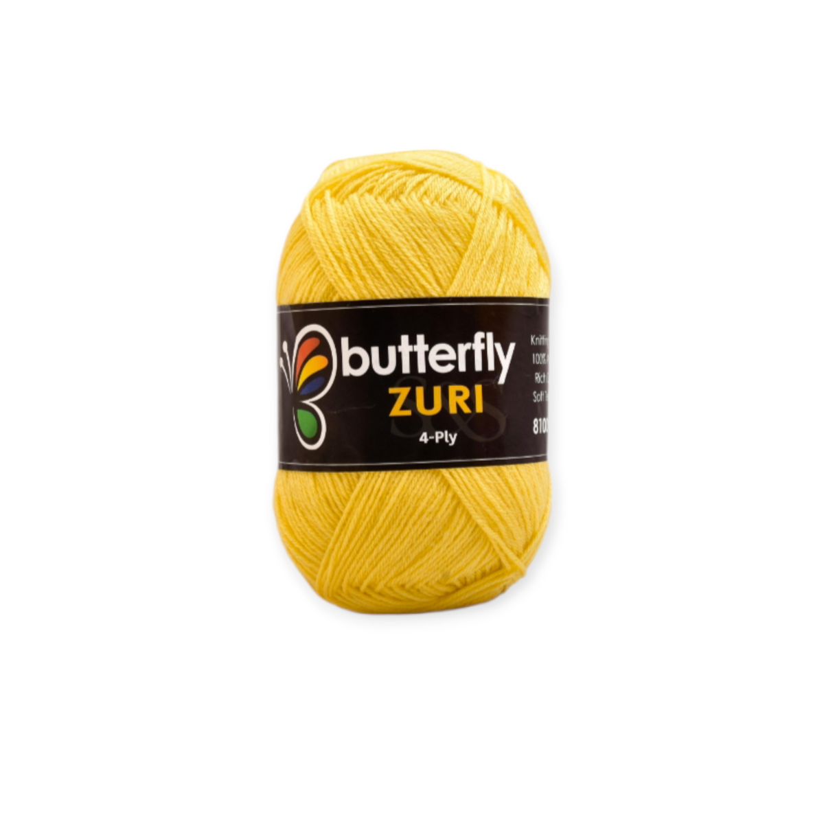 Butterfly Zuri 4ply Thin Acrylic Yarn 50g per ball (1 Pack(10PCS))