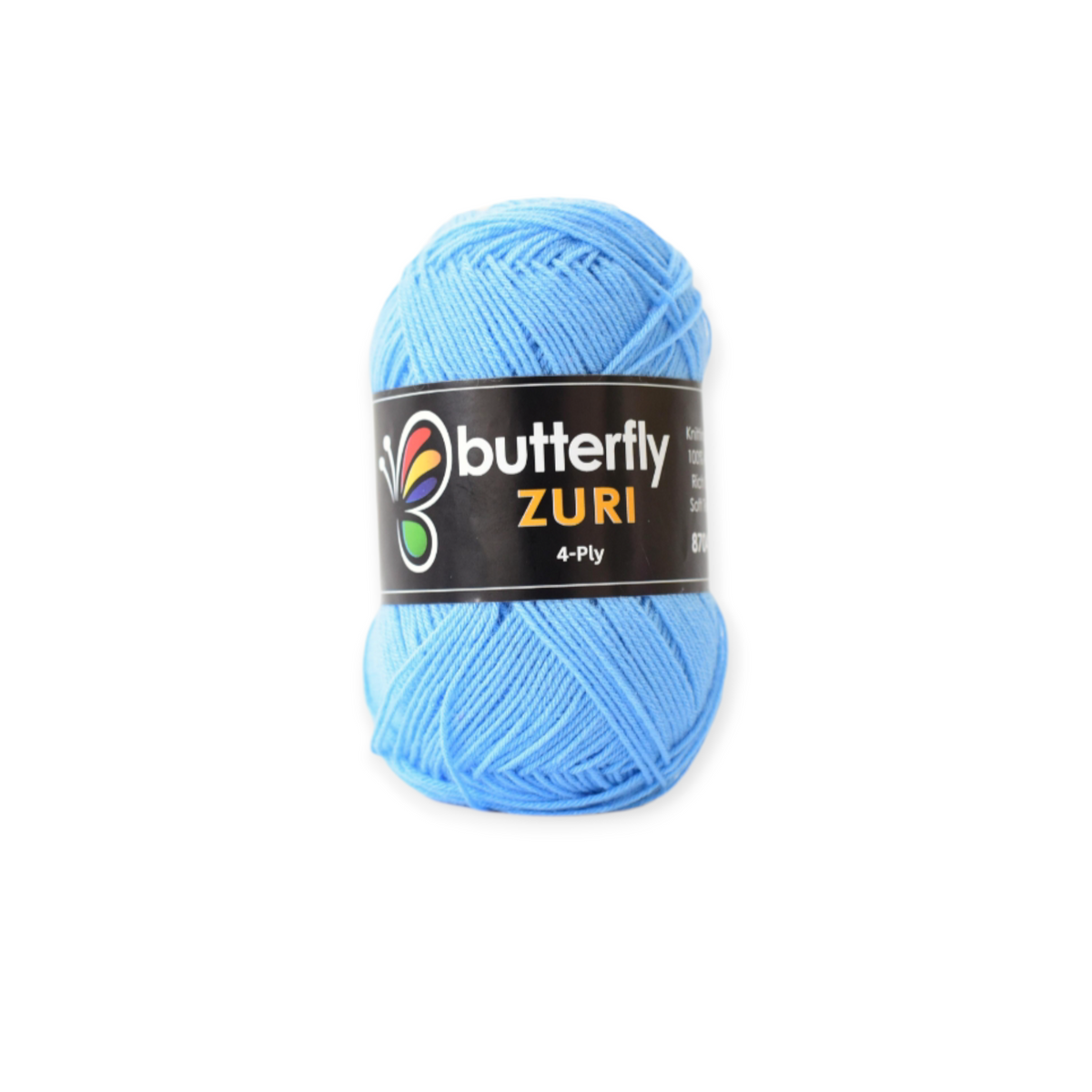 Butterfly Zuri 4ply Thin Acrylic Yarn 50g per ball (1 Pack(10PCS))