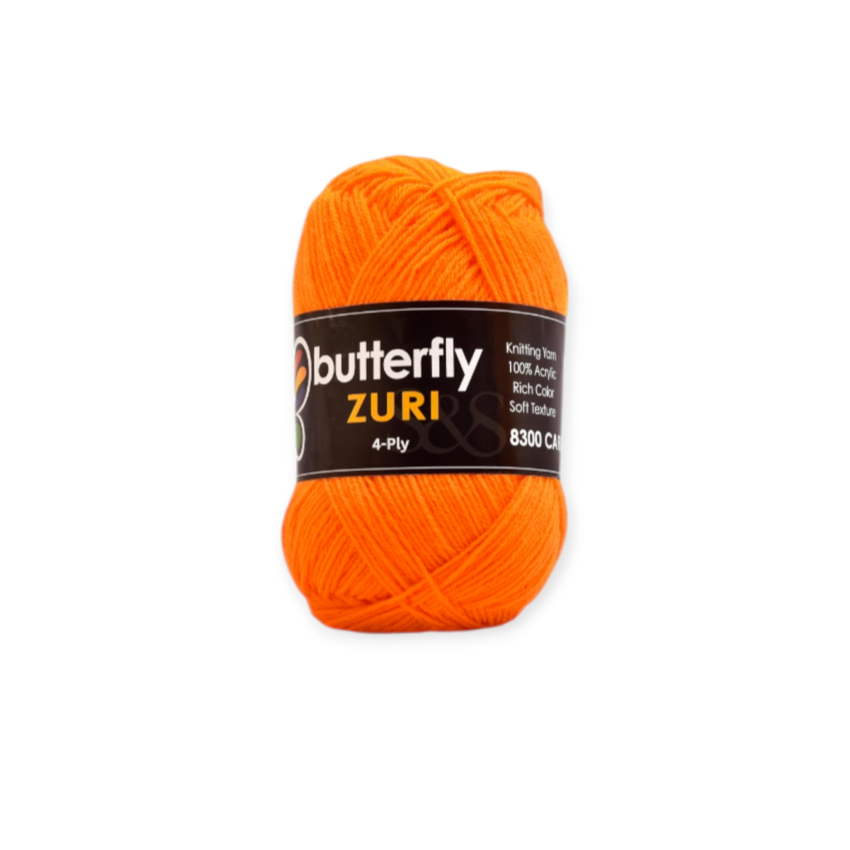 Butterfly Zuri 4ply Thin Acrylic Yarn 50g per ball (1 Pack(10PCS))