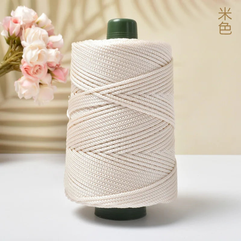 Polyester Yarn 500g for Crochet Bags, Totes & Accessories – Strong Bag-Making Yarn for Crochet Projects in Kenya