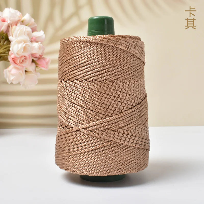 Polyester Yarn 500g for Crochet Bags, Totes & Accessories – Strong Bag-Making Yarn for Crochet Projects in Kenya