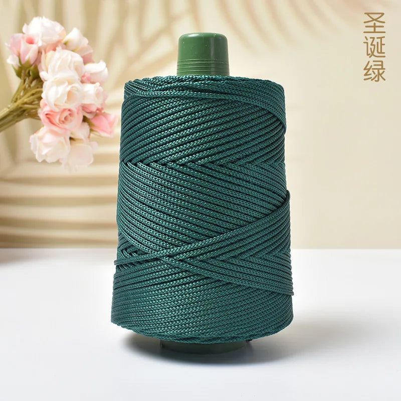 Polyester Yarn 500g for Crochet Bags, Totes & Accessories – Strong Bag-Making Yarn for Crochet Projects in Kenya