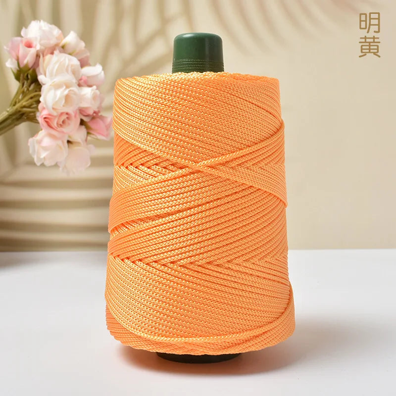 Polyester Yarn 500g for Crochet Bags, Totes & Accessories – Strong Bag-Making Yarn for Crochet Projects in Kenya