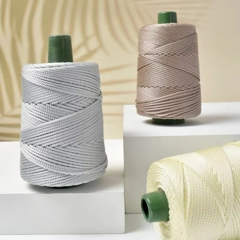 Polyester Yarn 500g for Crochet Bags, Totes & Accessories – Strong Bag-Making Yarn for Crochet Projects in Kenya