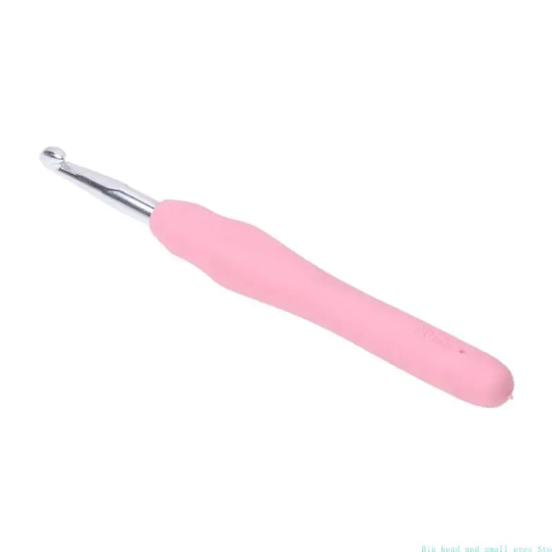 Crochet Hooks with Rubber Handle 2mm–8mm | Ergonomic Crochet Needles for Beginners and Professionals | Random Color | Kenya