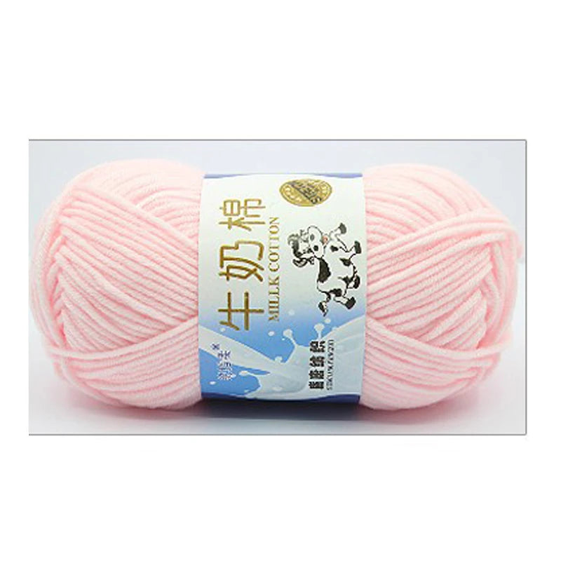 Milk Cotton Yarn 50g 5Ply 100% Cotton for Crochet & Knitting in Kenya