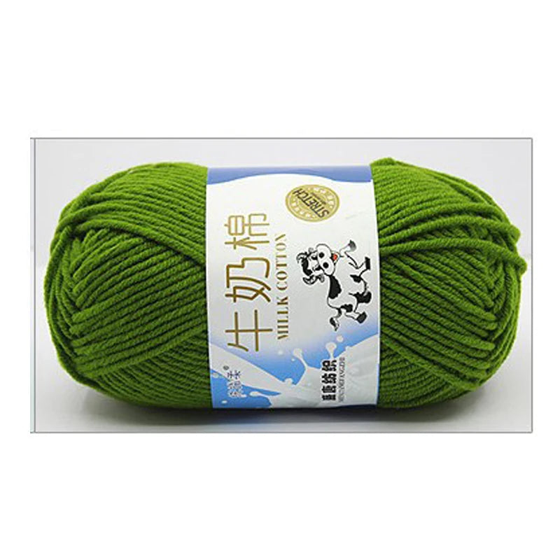 Milk Cotton Yarn 50g 5Ply 100% Cotton for Crochet & Knitting in Kenya