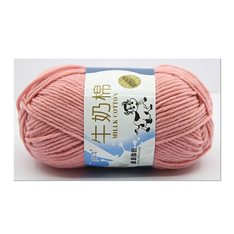 Milk Cotton Yarn 50g 5Ply 100% Cotton for Crochet & Knitting in Kenya
