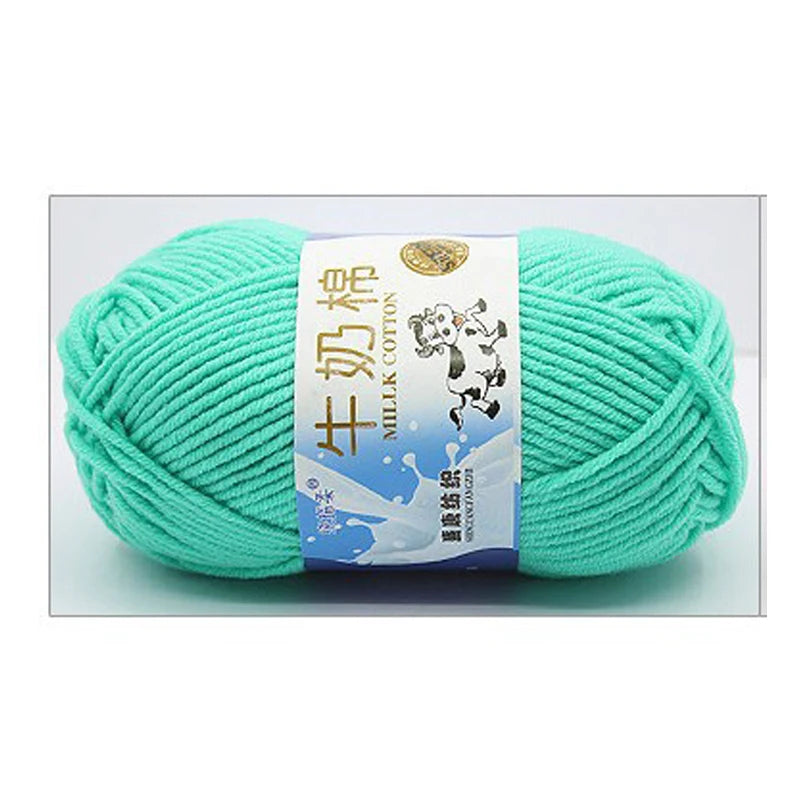 Milk Cotton Yarn 50g 5Ply 100% Cotton for Crochet & Knitting in Kenya