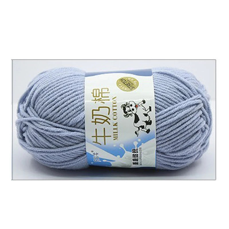 Milk Cotton Yarn 50g 5Ply 100% Cotton for Crochet & Knitting in Kenya