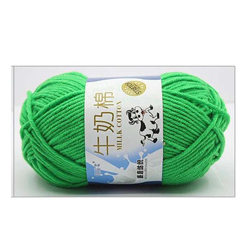 Milk Cotton Yarn 50g 5Ply 100% Cotton for Crochet & Knitting in Kenya