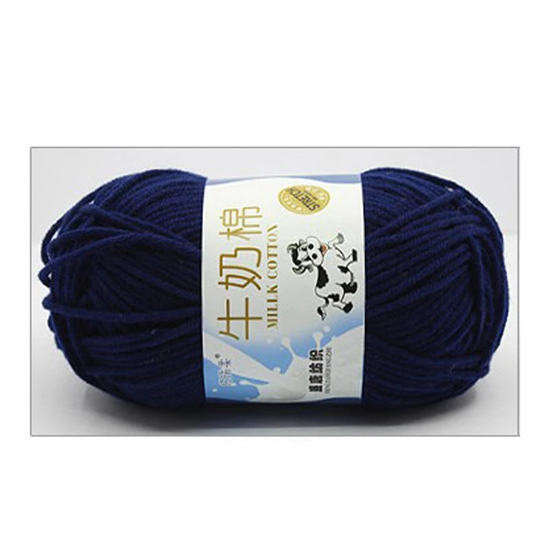 Milk Cotton Yarn 50g 5Ply 100% Cotton for Crochet & Knitting in Kenya