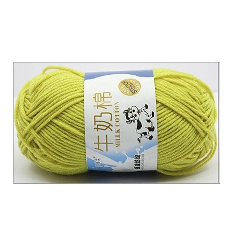 Milk Cotton Yarn 50g 5Ply 100% Cotton for Crochet & Knitting in Kenya