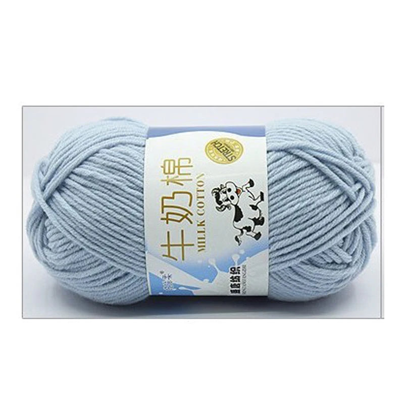 Milk Cotton Yarn 50g 5Ply 100% Cotton for Crochet & Knitting in Kenya