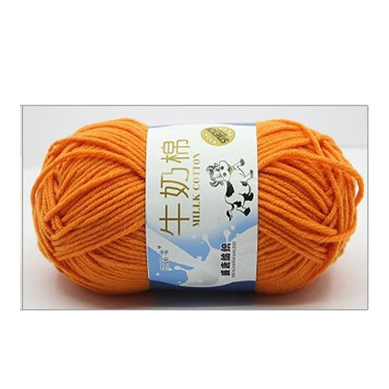 Milk Cotton Yarn 50g 5Ply 100% Cotton for Crochet & Knitting in Kenya