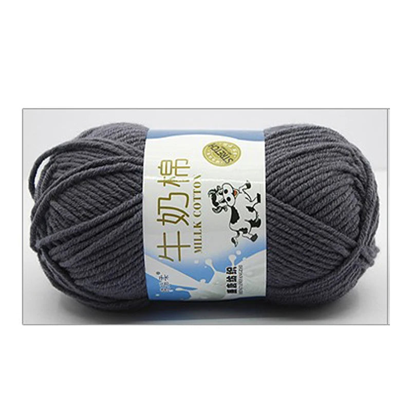 Milk Cotton Yarn 50g 5Ply 100% Cotton for Crochet & Knitting in Kenya