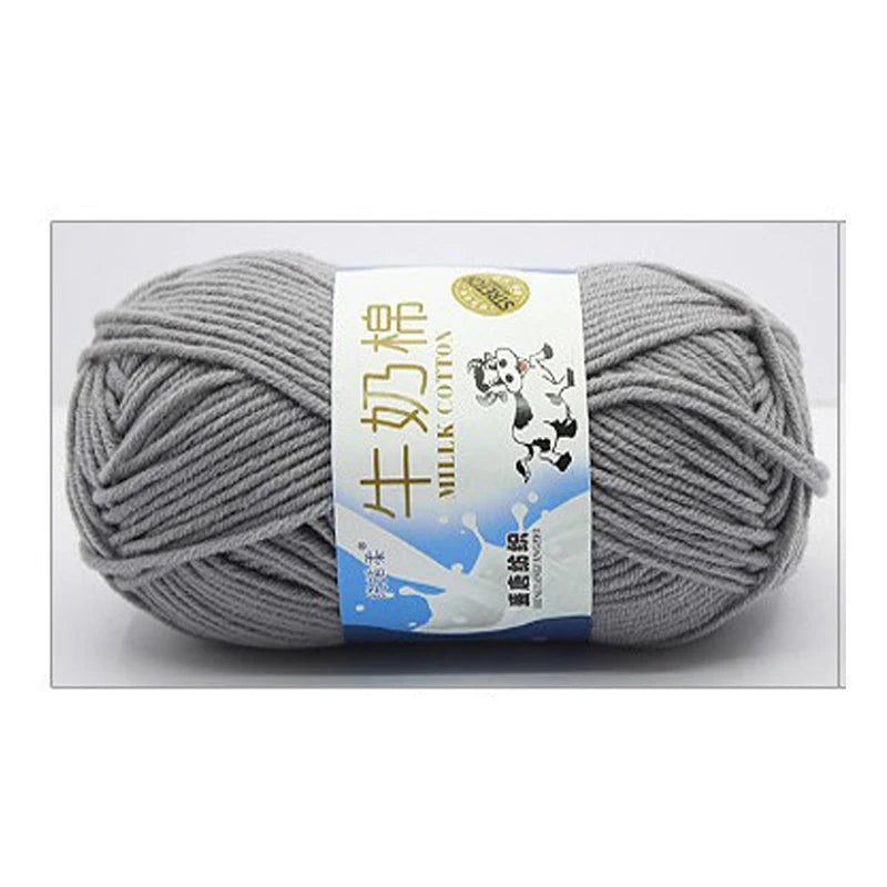 Milk Cotton Yarn 50g 5Ply 100% Cotton for Crochet & Knitting in Kenya