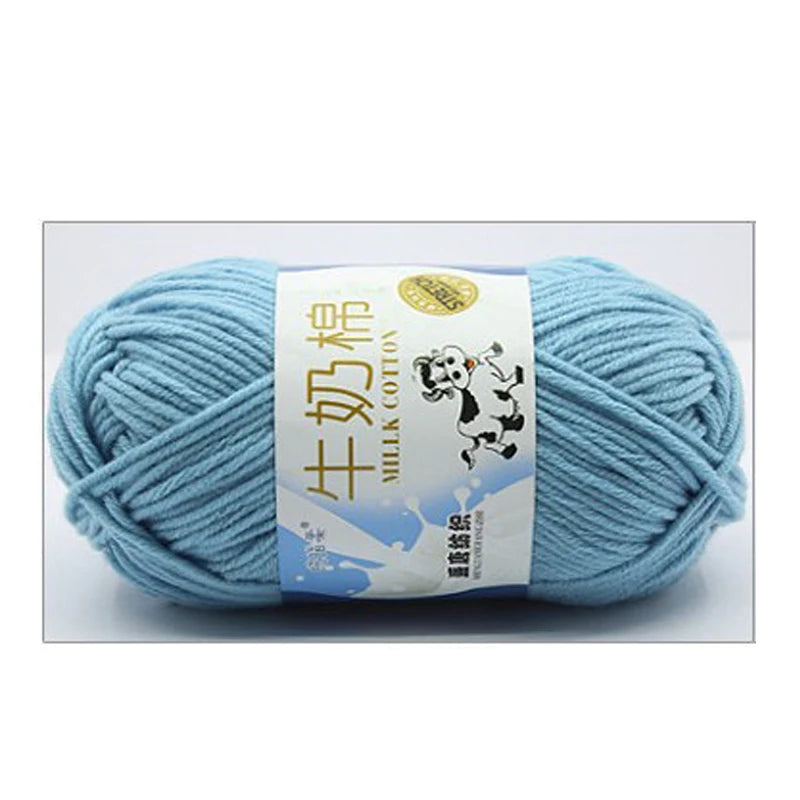 Milk Cotton Yarn 50g 5Ply 100% Cotton for Crochet & Knitting in Kenya