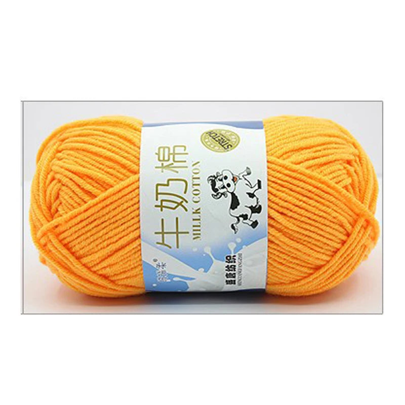 Milk Cotton Yarn 50g 5Ply 100% Cotton for Crochet & Knitting in Kenya