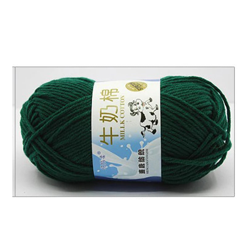 Milk Cotton Yarn 50g 5Ply 100% Cotton for Crochet & Knitting in Kenya
