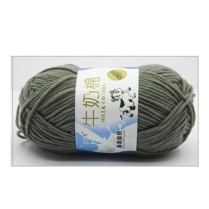Milk Cotton Yarn 50g 5Ply 100% Cotton for Crochet & Knitting in Kenya