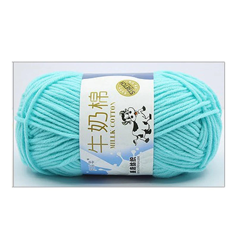 Milk Cotton Yarn 50g 5Ply 100% Cotton for Crochet & Knitting in Kenya