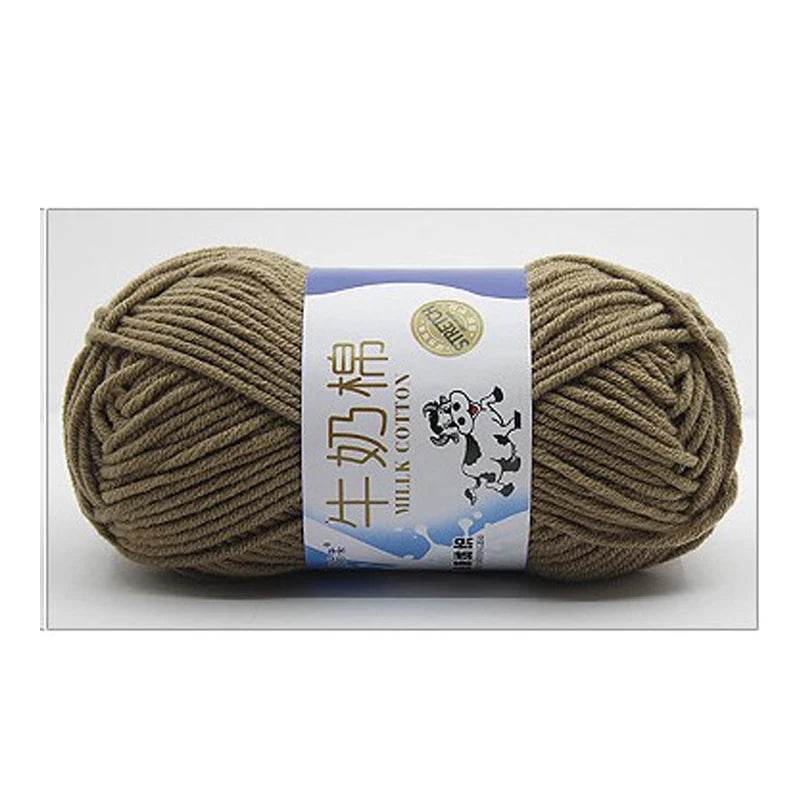 Milk Cotton Yarn 50g 5Ply 100% Cotton for Crochet & Knitting in Kenya