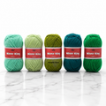 Winter King Yarn – Emerald Oasis Collection | 4 Ply Medium-Thin Acrylic Yarn, 250g