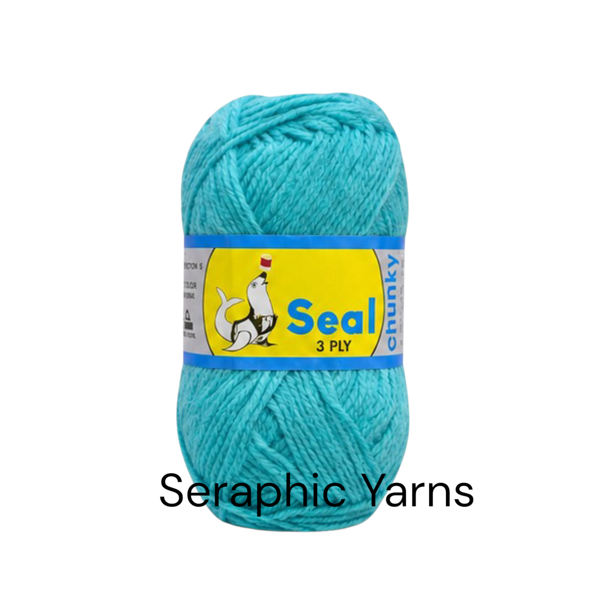 Seal Chunky 3Ply Acrylic Yarn 100g per ball (1PC)