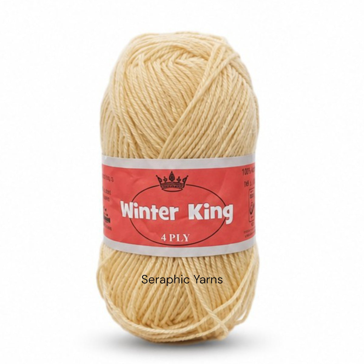 Winter King Acrylic Yarn 4ply Medium Thin Yarn 50grams per ball (1 PC)