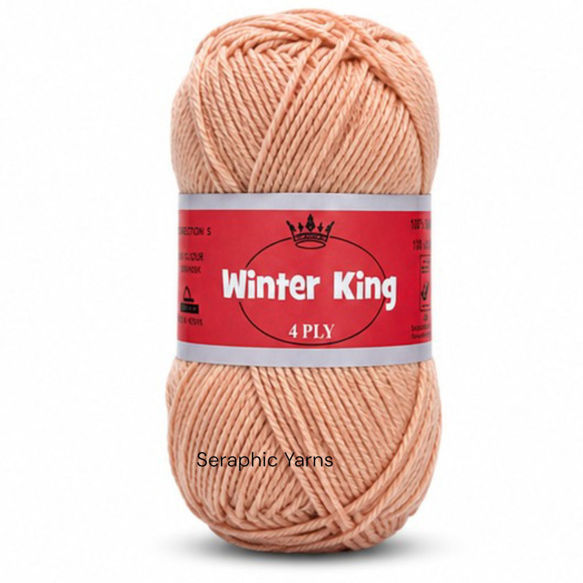 Winter King Acrylic Yarn 4ply Medium Thin Yarn 50grams per ball (1 PC)