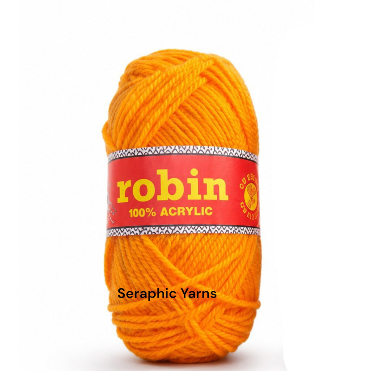 Robin Chunky Acrylic Yarn 3-Ply 100g per ball (1 Pack(5PCS))