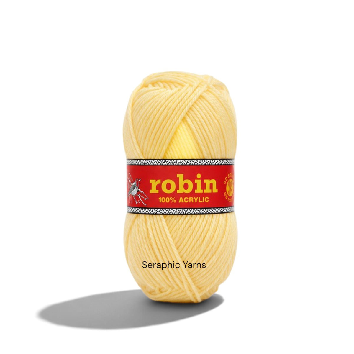 Robin Chunky Acrylic Yarn 3-Ply 100g per ball (1 Pack(5PCS))